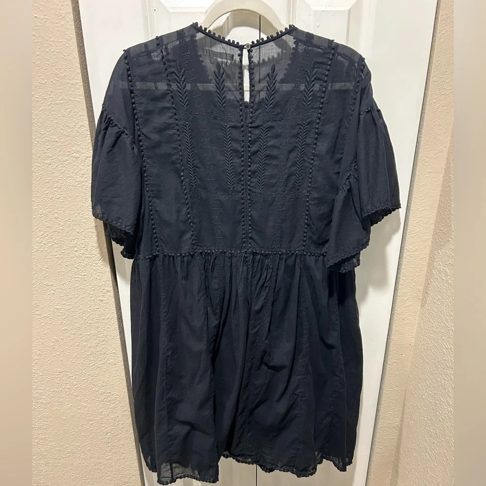 Isabel Marant Etoile Annaelle Embroidered Lace MiniDressRomantic Fairy Gruhge,12 - Picture 15 of 15